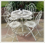 Shabby chicTea For 4 white