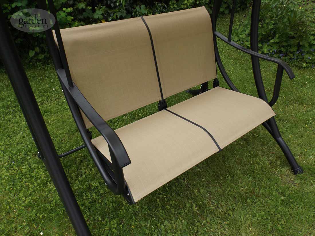 LUXURY TORINO - GARDEN CLASSICS PATIO METAL FRAME 2 SEATER SWING SEAT
